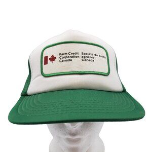 Farm Credit Corporation Canada Hat Societe du Credit Agricole Chapeau Snap Mesh